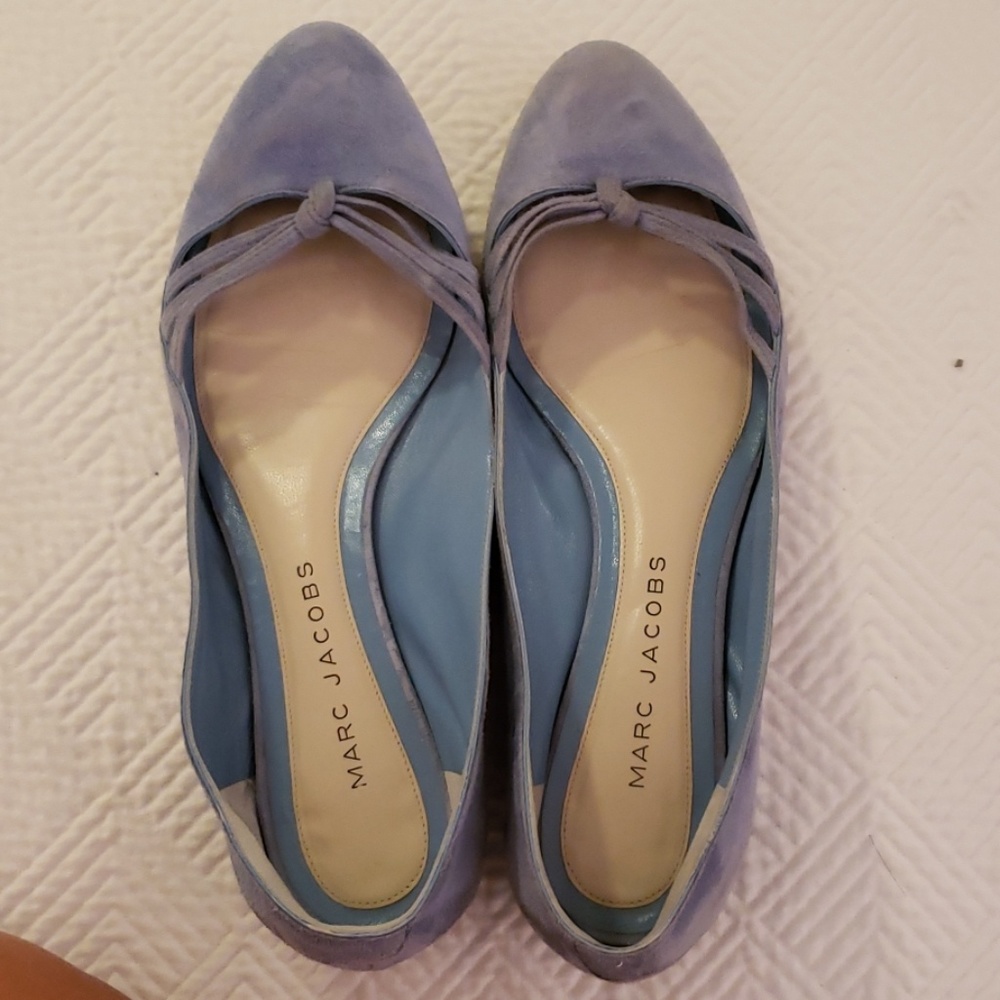 Suede Marc Jacobs flats